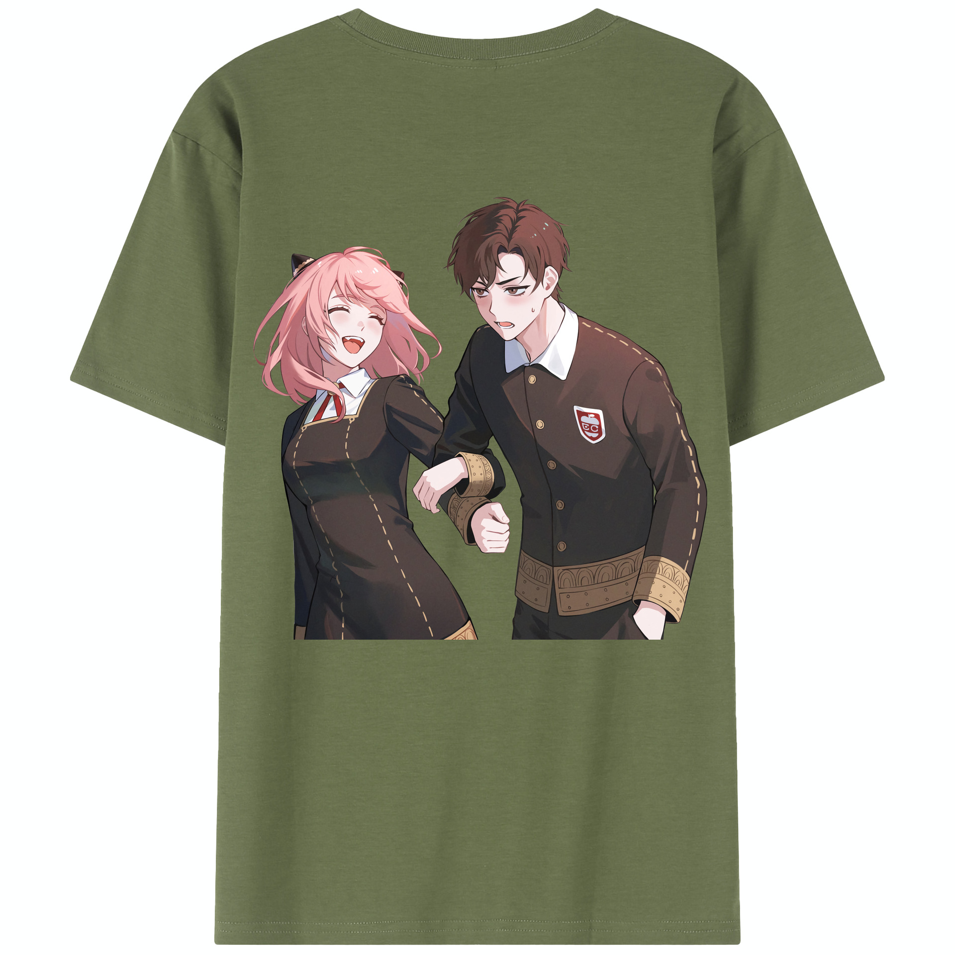 （画像用） SPY×FAMILY间谍家家酒 綿100％半袖Tシャツ（背面プリント）